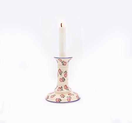 Brixton Scattered Rose Candlestick 15cm Gift