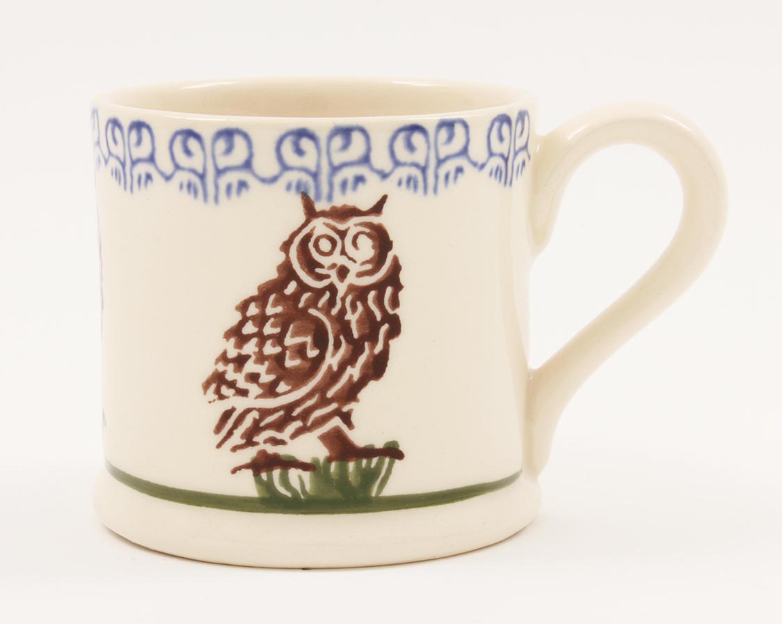 Brixton Owl On A Stump Mug Small 150ml Gift
