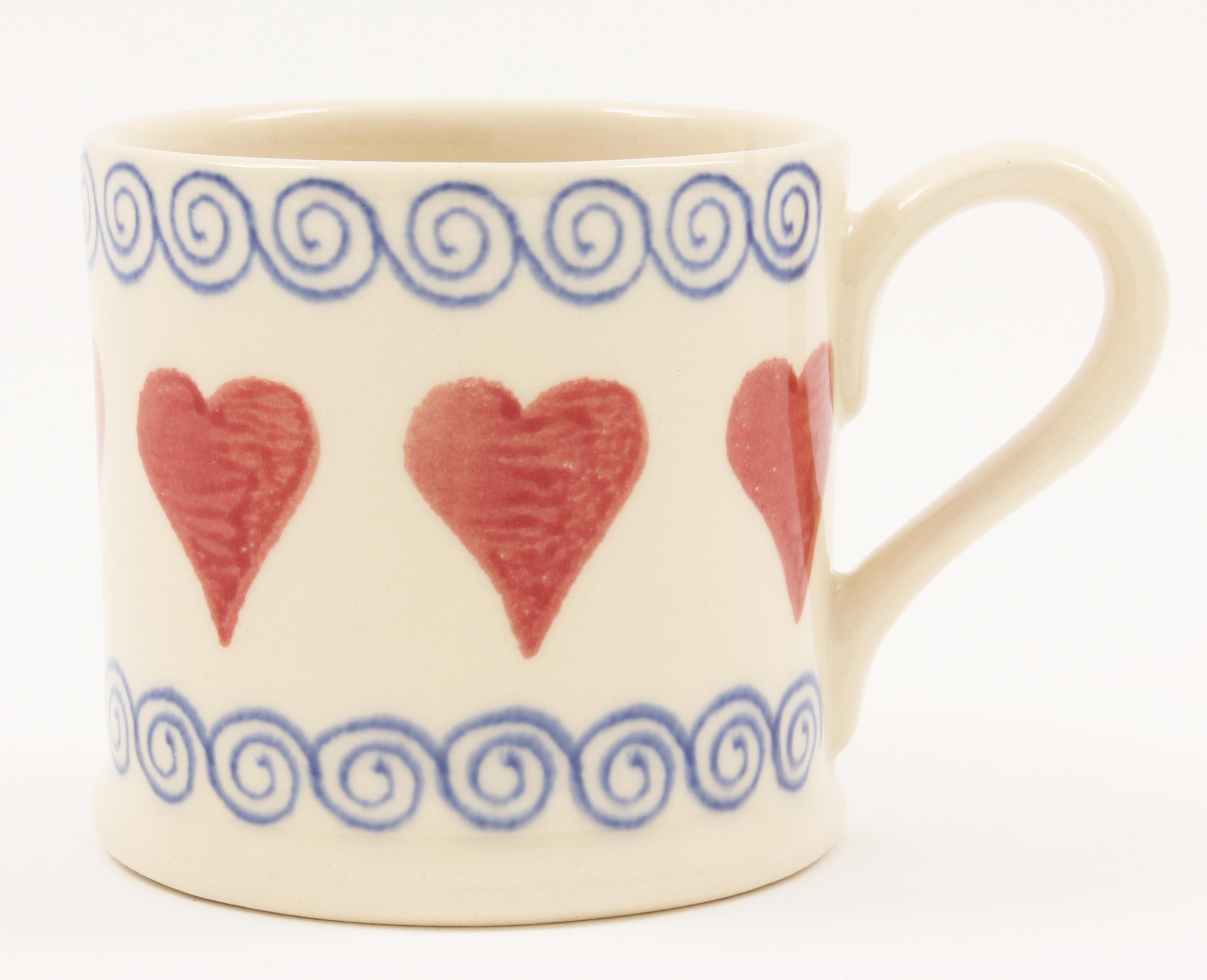 Brixton Hearts Mug Large 250ml Gift