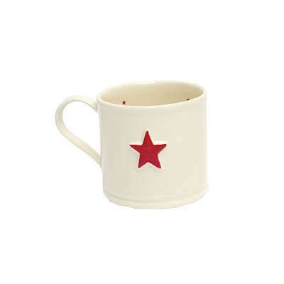 Shaker Red Star 250ml Mug Gift