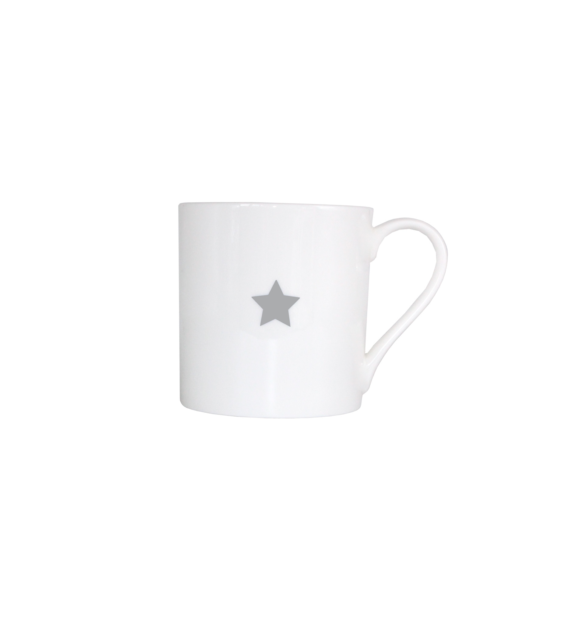 Star Mug Grey Gift