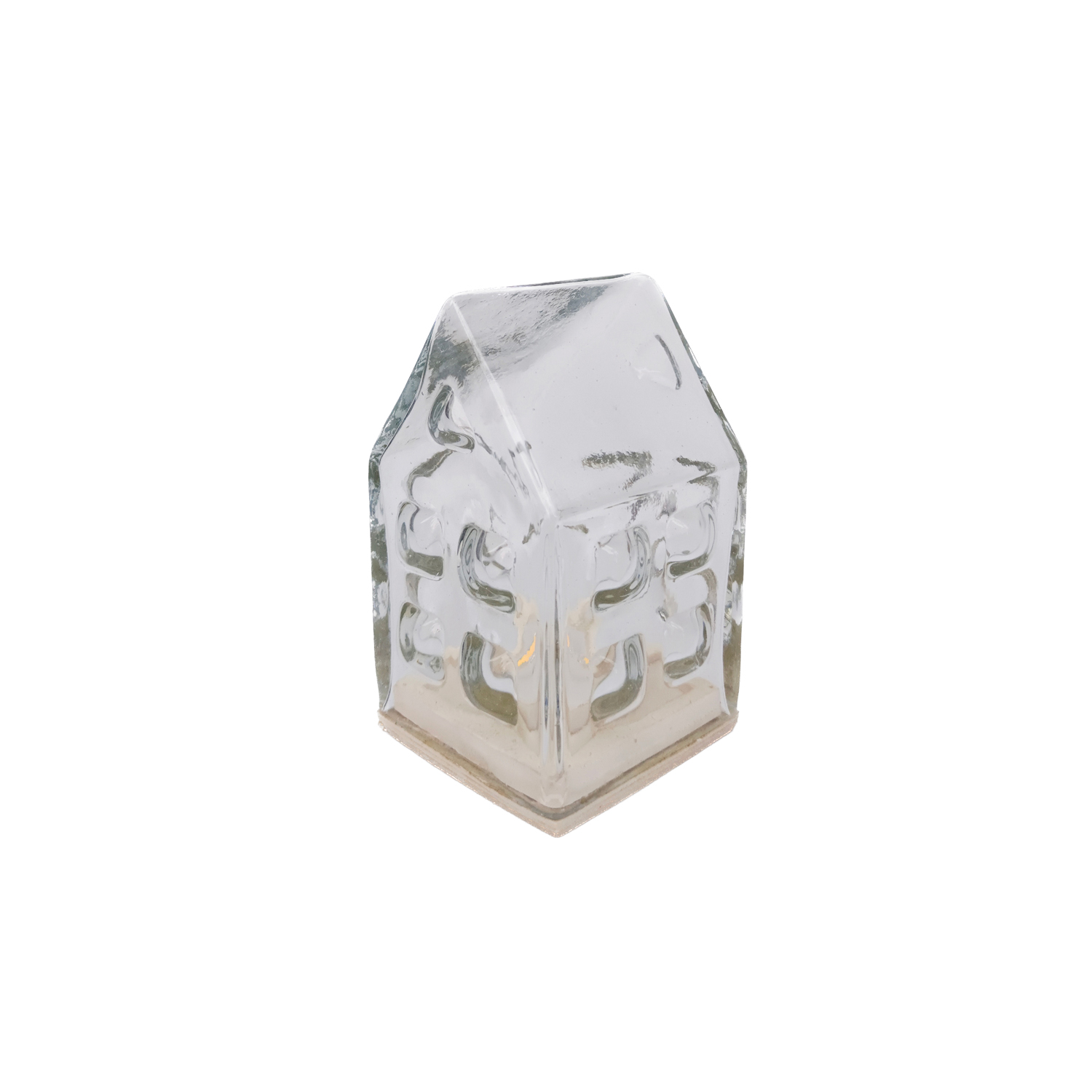 Glass House With Led 6x6x10 Gift