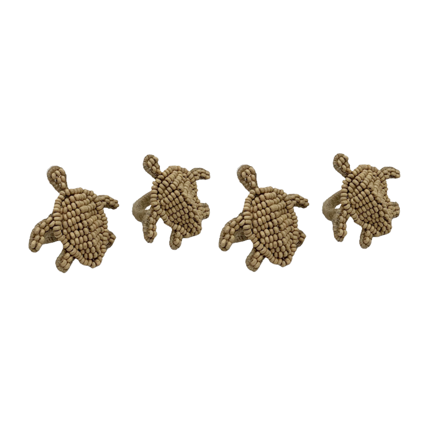 Turtle Napkin Ring Set/4 Gift