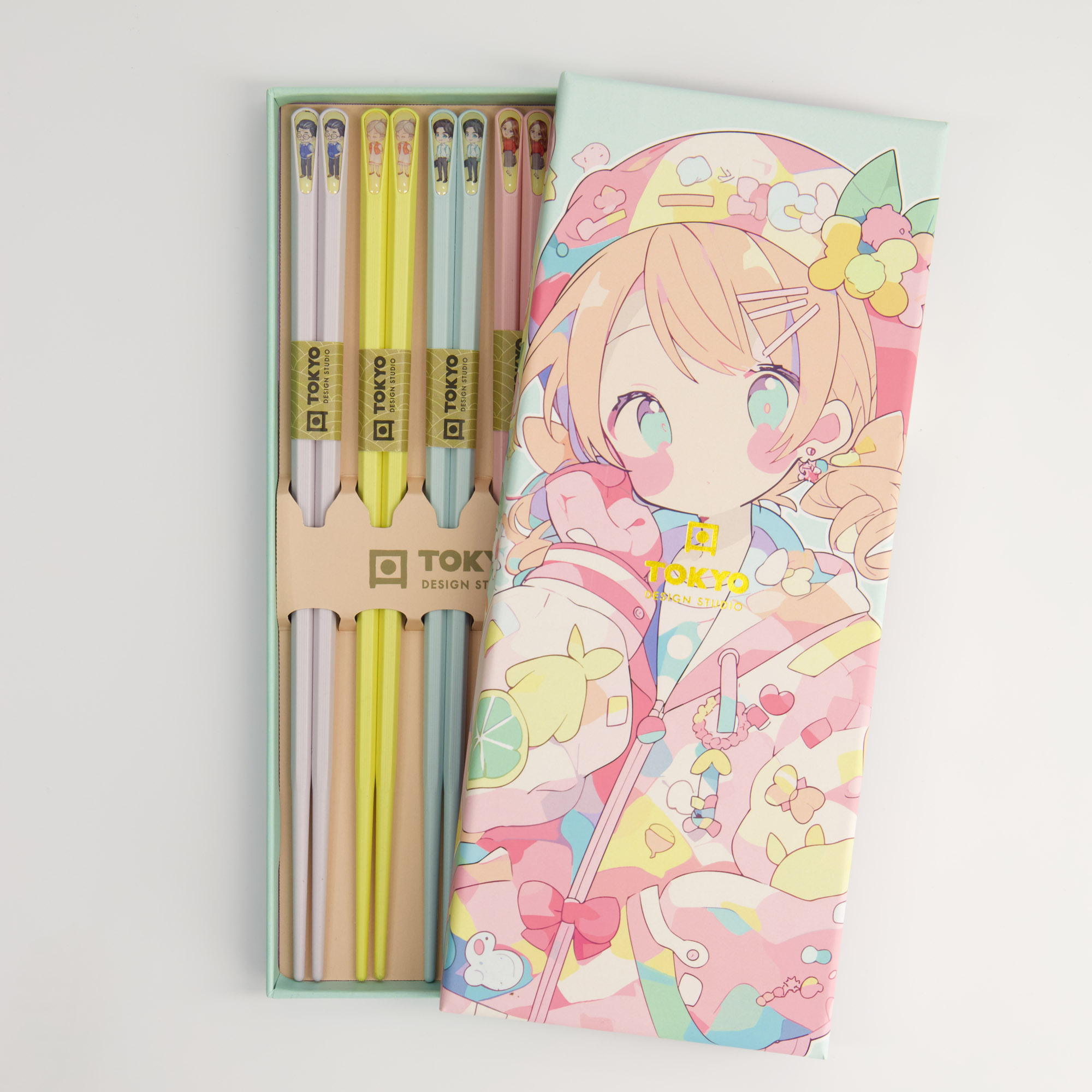 Chopstick Giftset/5 Anime A45-p55 22350 1/100 Gift