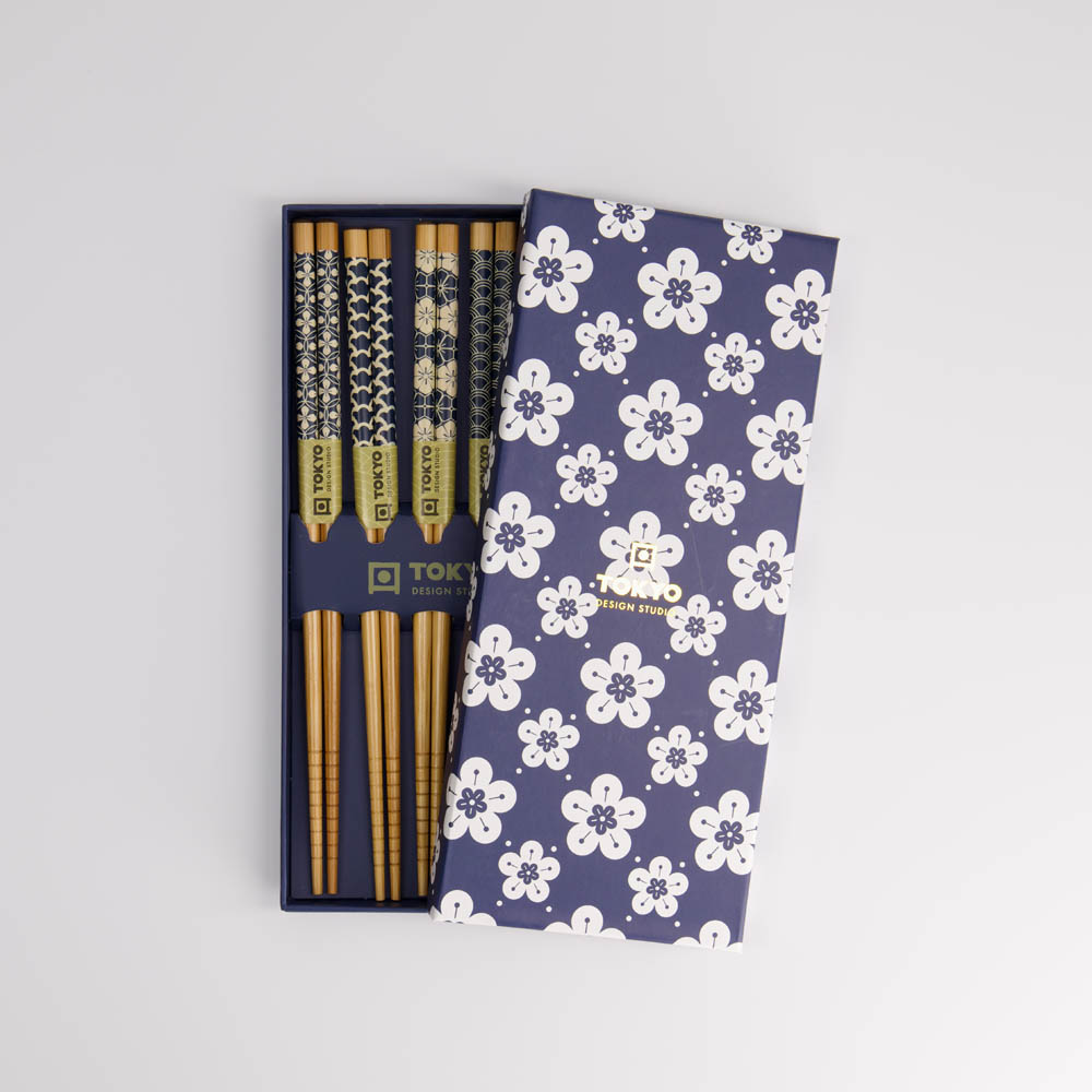 Chopstick Giftset/5 Blue Djkz-a-069 20908 10/200 Gift