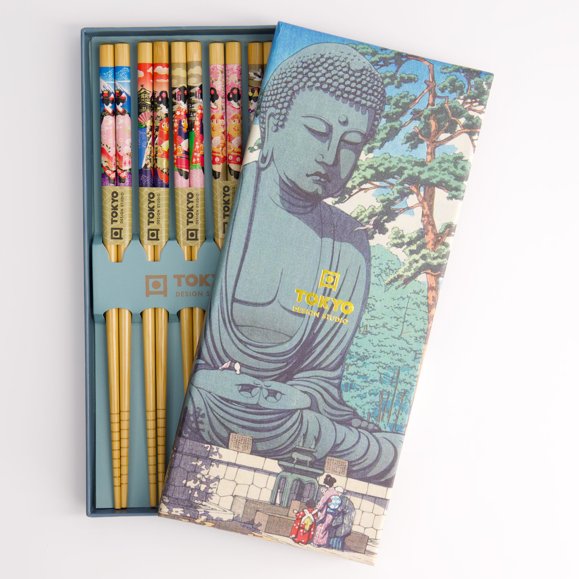 Chopstick Giftset/5 Budha Djb5-603 21879 1/100 Gift