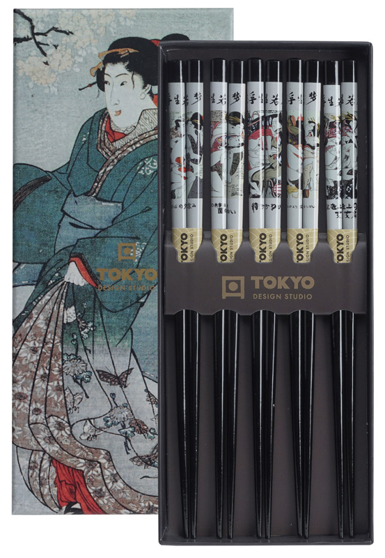 Chopstick Giftset/5 Erotic B-3002x 1/100 Gift