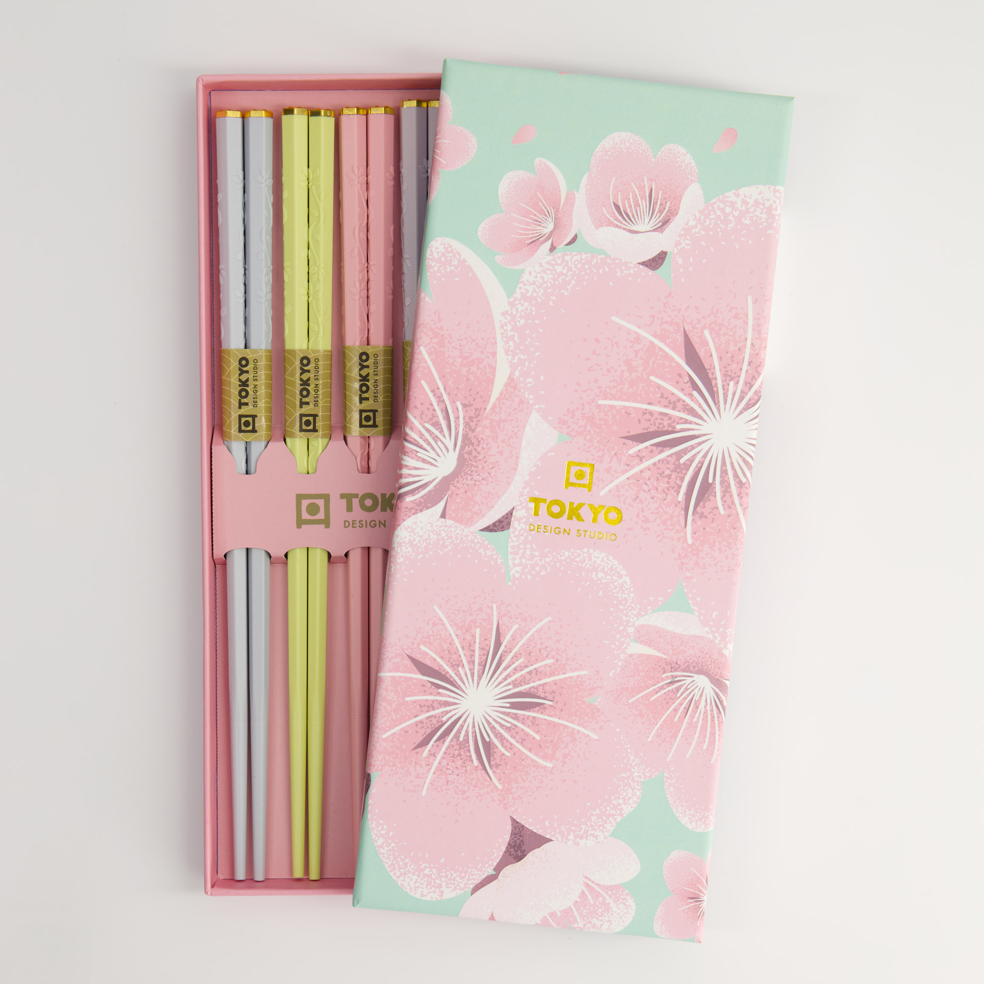 Chopstick Giftset/5 Pink Sakura A45-p57 22351 1/100 Gift