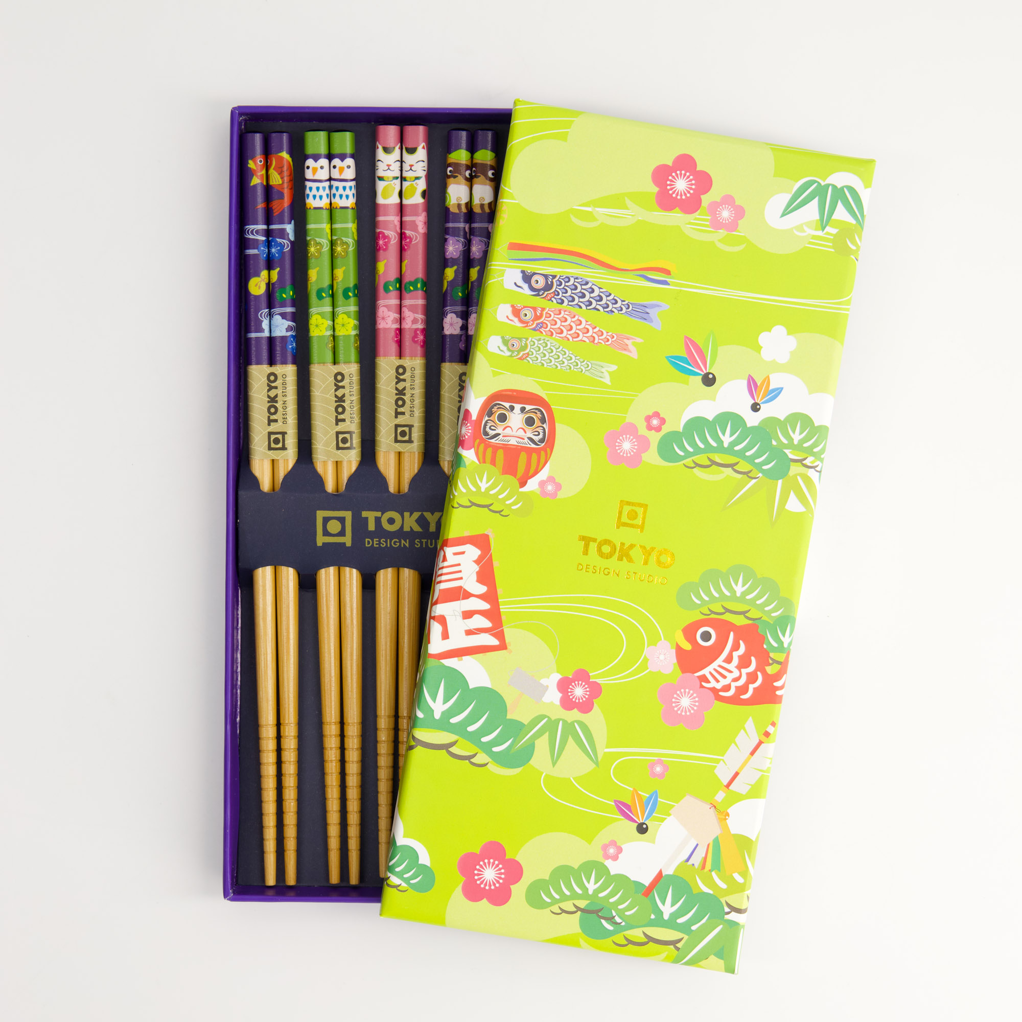 Chopstick Giftset/5 Spring Green 33081 1/100 Gift