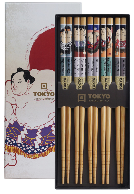 Chopstick Giftset/5 Sumo B-3003x 1/100 Gift