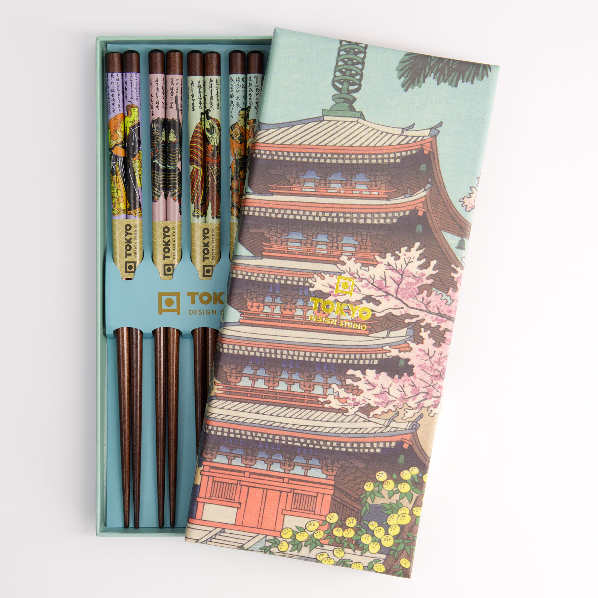 Chopstick Giftset/5 Temple A26-b168 21877 1/100 Gift