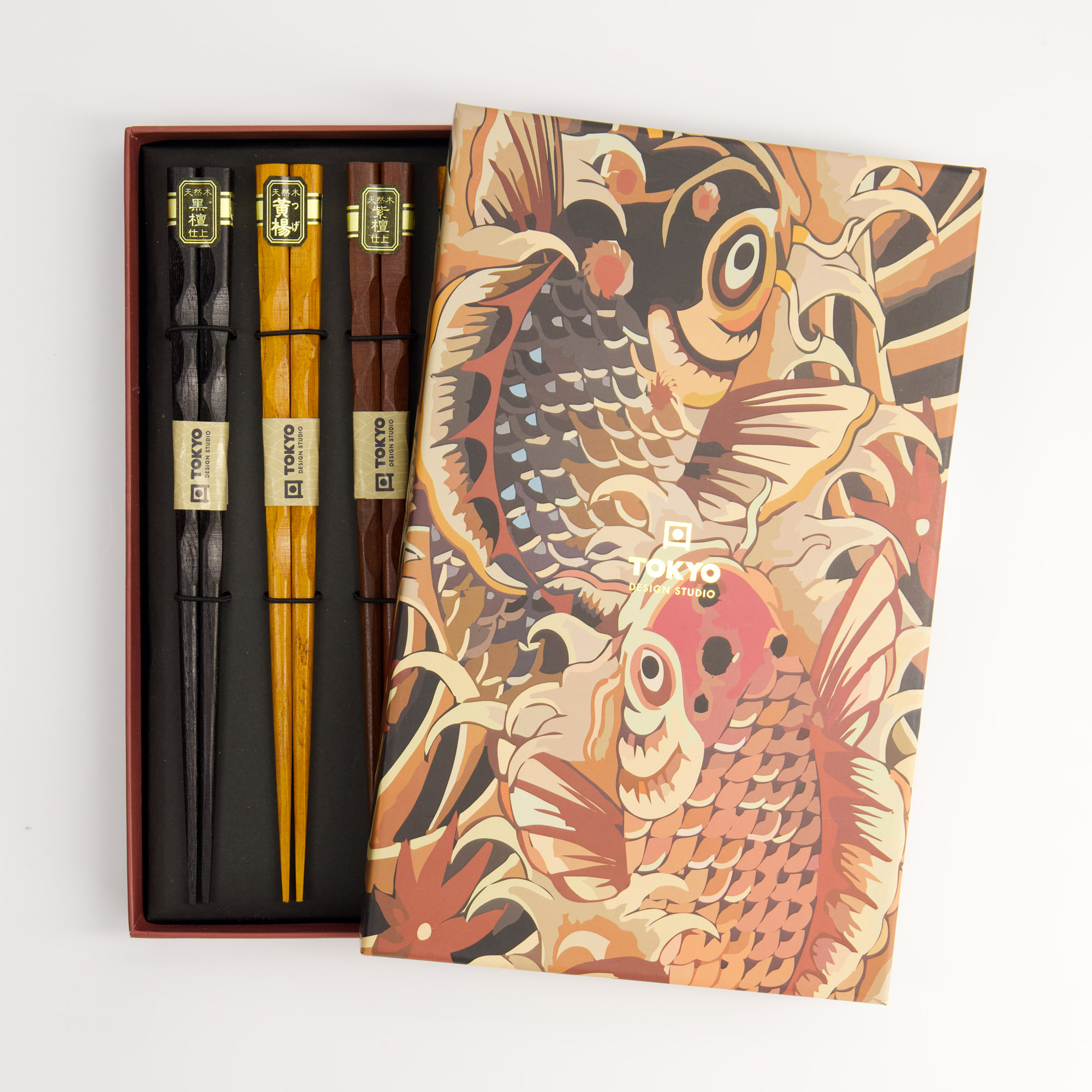 Chopstick Giftset/5 Wood Dj23-0609-22abcde 22238 1/100 Gift