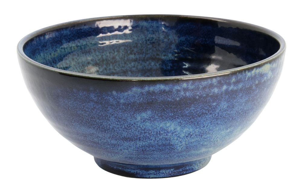 Cobalt Blue Ramen Bowl 21.2x10cm 1450ml Yw-8087 3/18 Gift