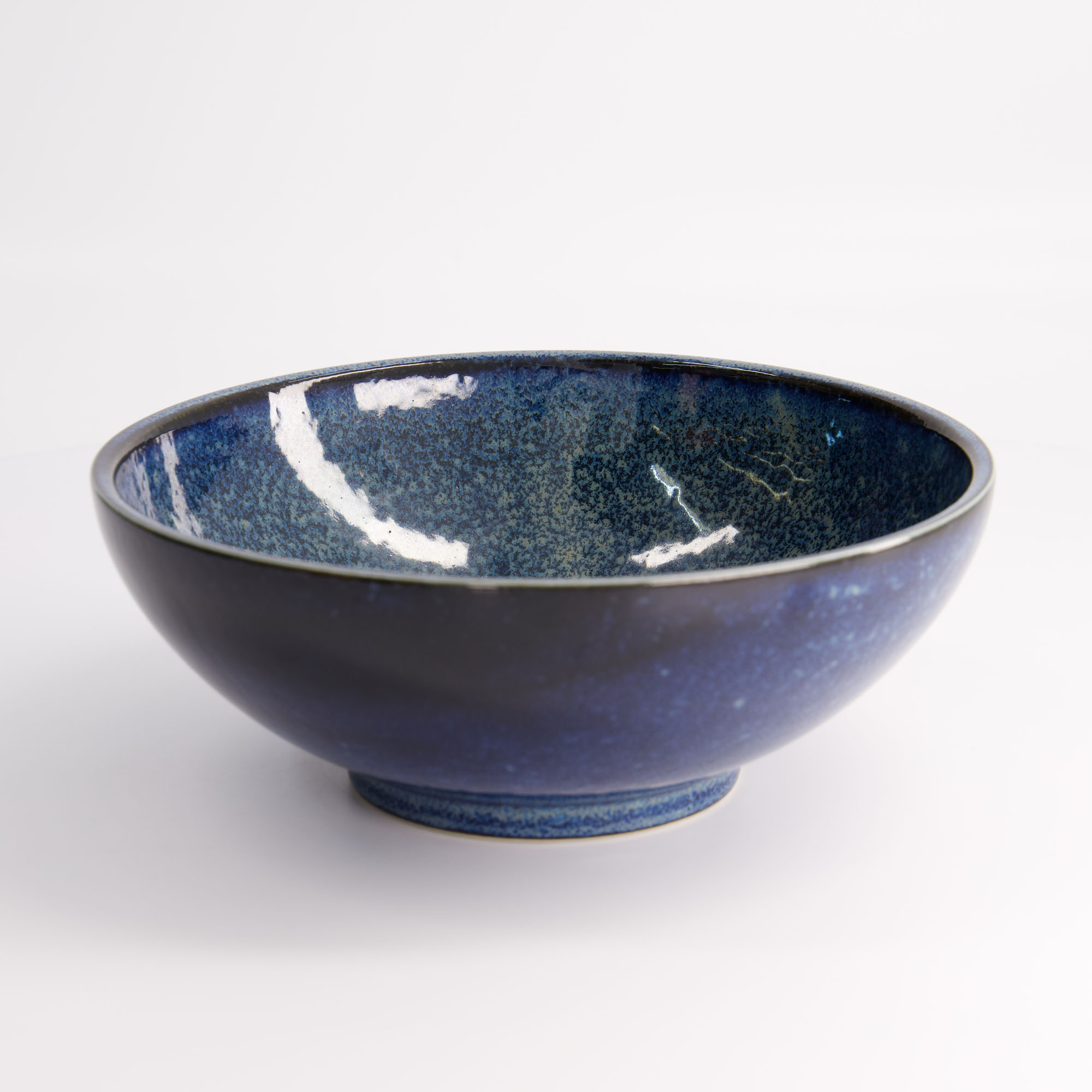 Cobalt Blue Ramen Bowl 21.3x8.2cm 1450ml Yw-5582 3/24 Gift