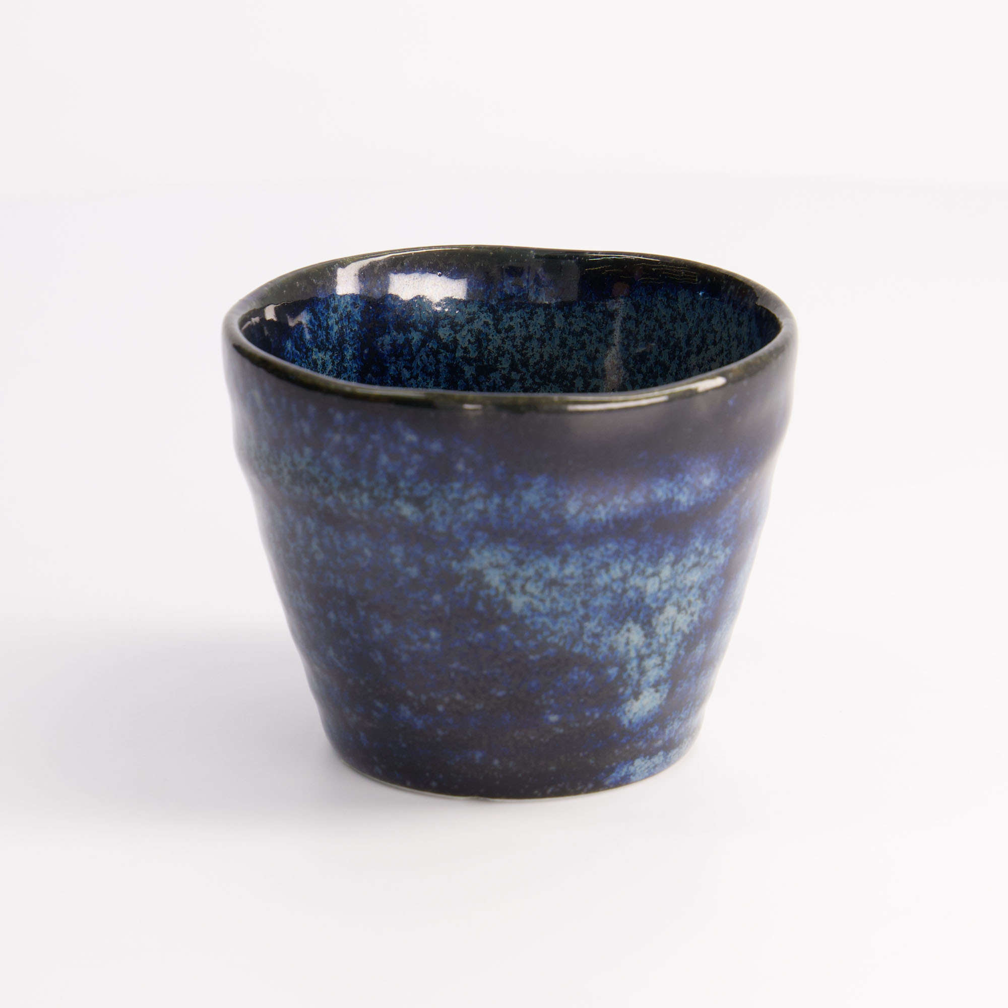 Cobalt Blue Soba Cup 8.6x6.9cm 210ml Yw-5583 6/72 Gift