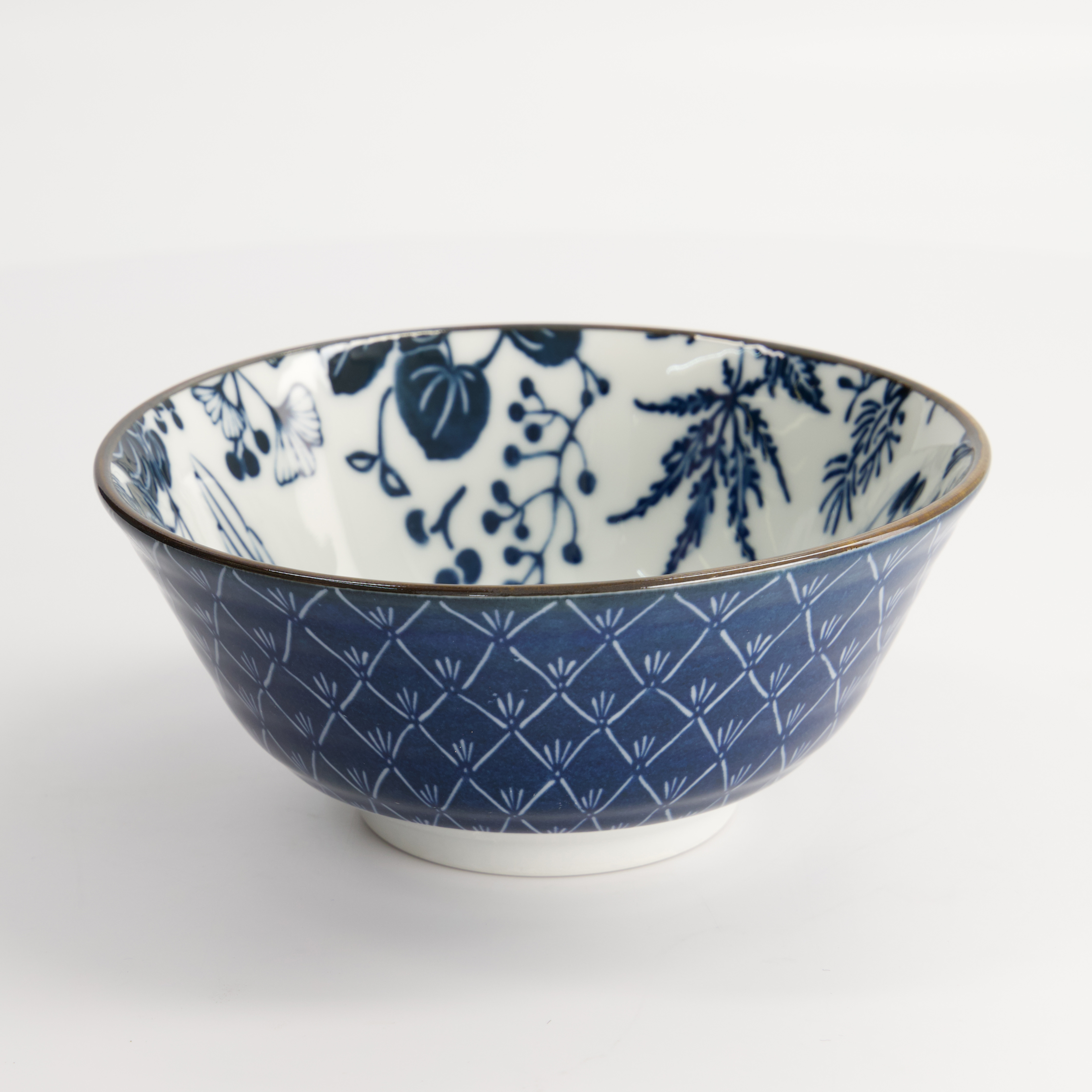 Flora Japonica Tayo Bowl 15.5x7cm 500ml Crane Fk-8022/c 6/48 Gift