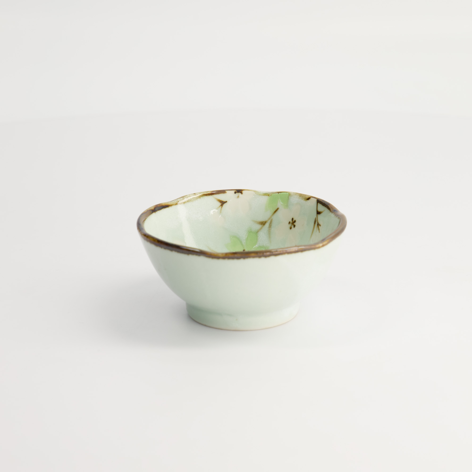 Green Cosmos Bowl 9x4cm 100ml Q535/gc 12/144 Gift