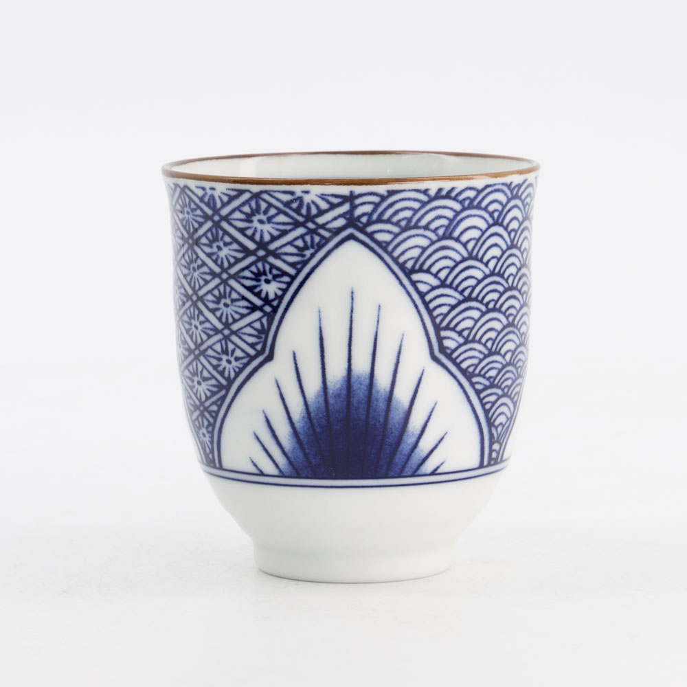 Lily Flower Tea Cup 7.8x8.2cm 250ml Blue 21147 10/120 Gift