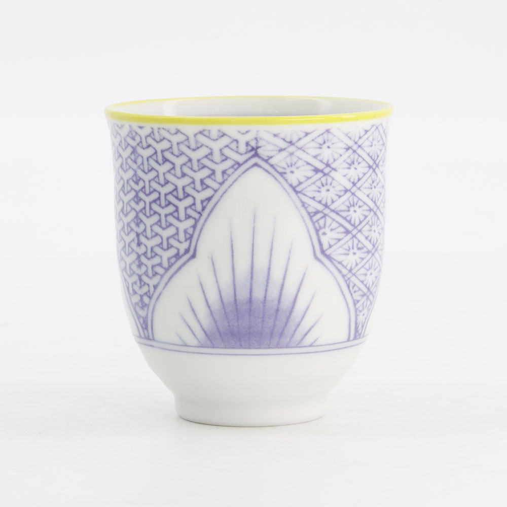 Lily Flower Tea Cup 7.8x8.2cm 250ml Purple 21146 10/120 Gift