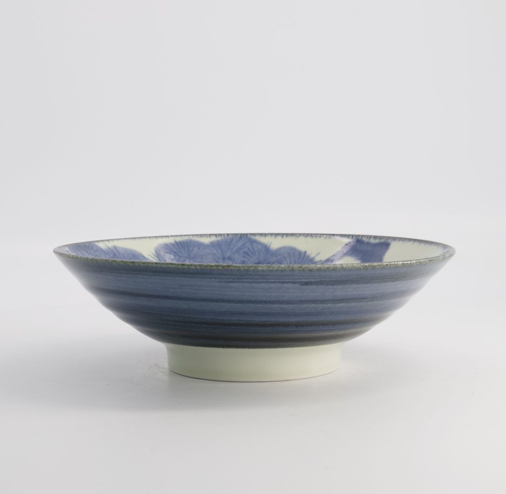 Mixed Bowl Pine 24.5x7.5cm Blue/white 1400ml 21218 4/24 Gift