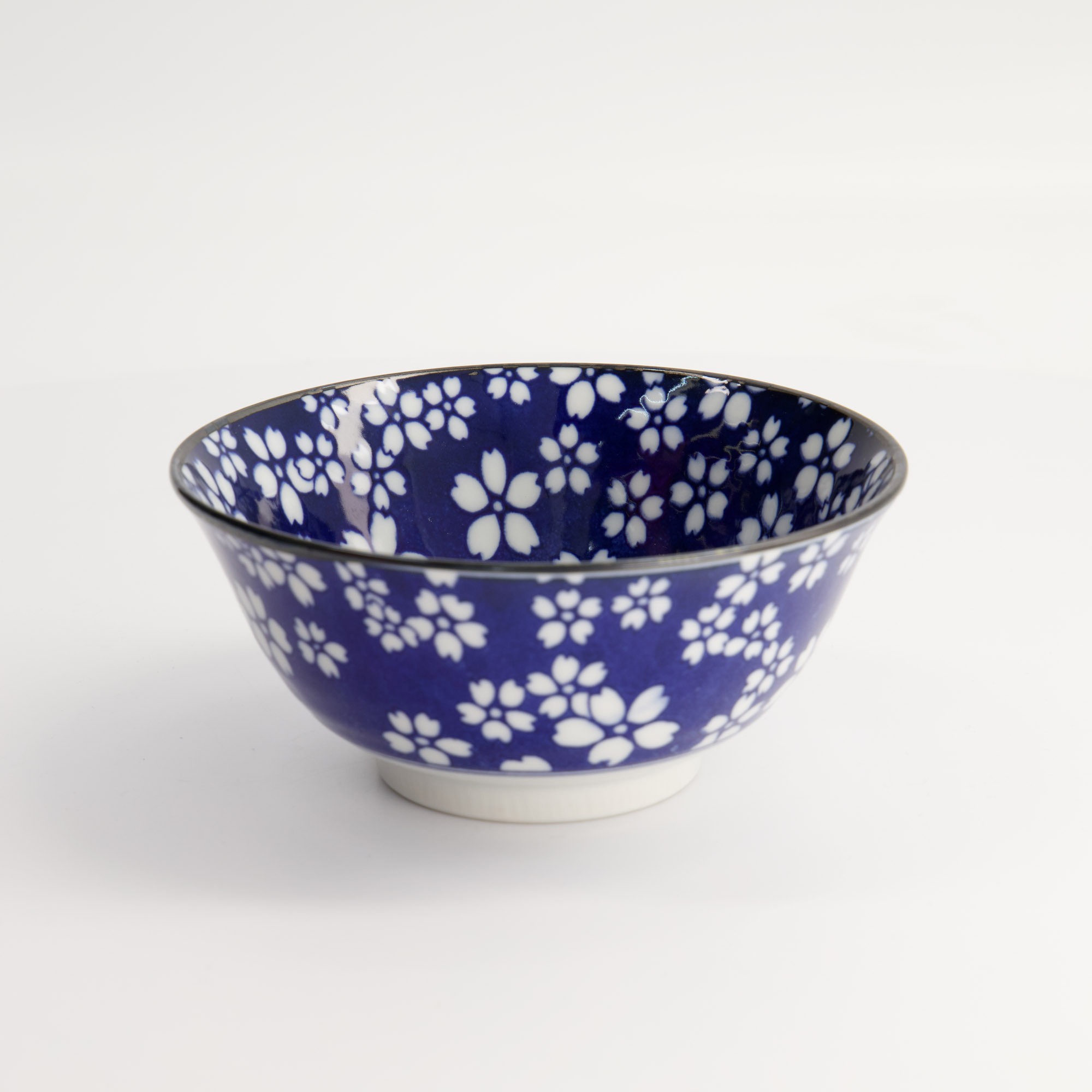 Mixed Bowls 14.8x6.8cm 550ml Bl/wh Hb-7110 6/48 Gift