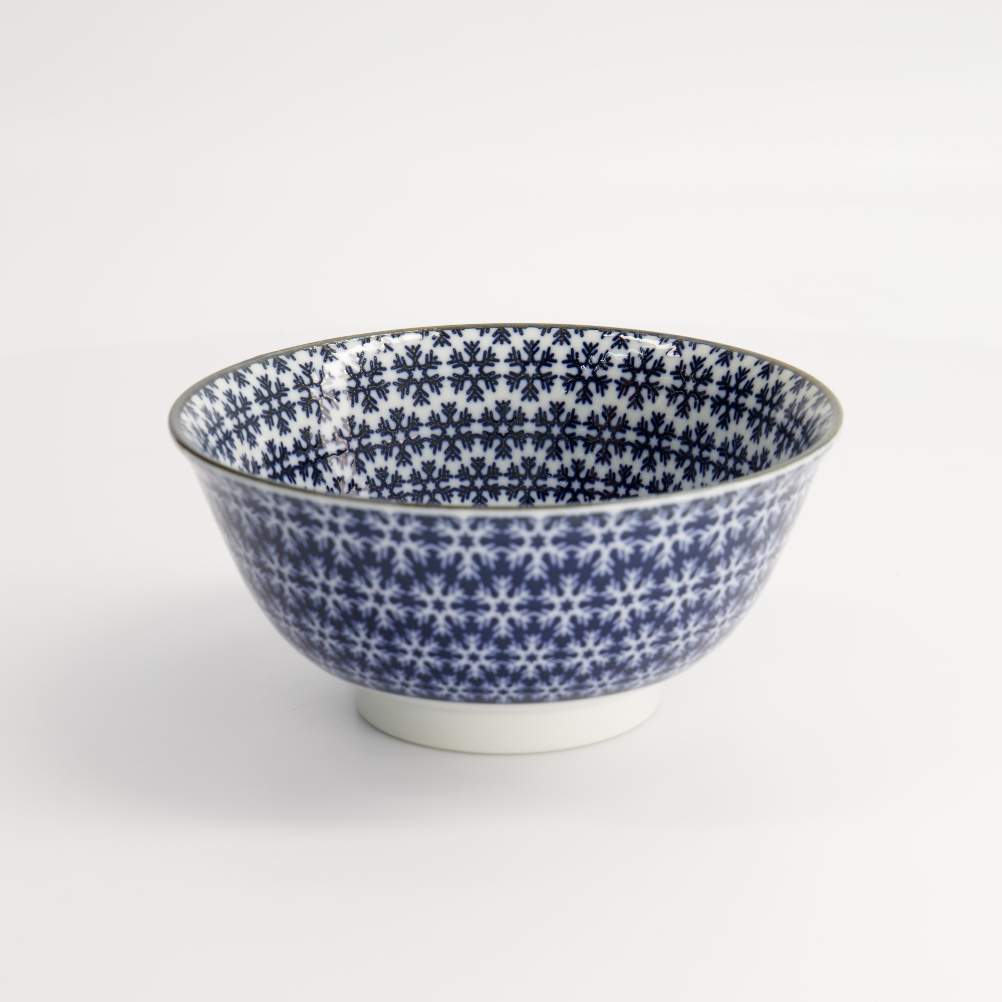 Mixed Bowls 15x7cm 550ml Bl/wh Hb-7107 6/48 Gift