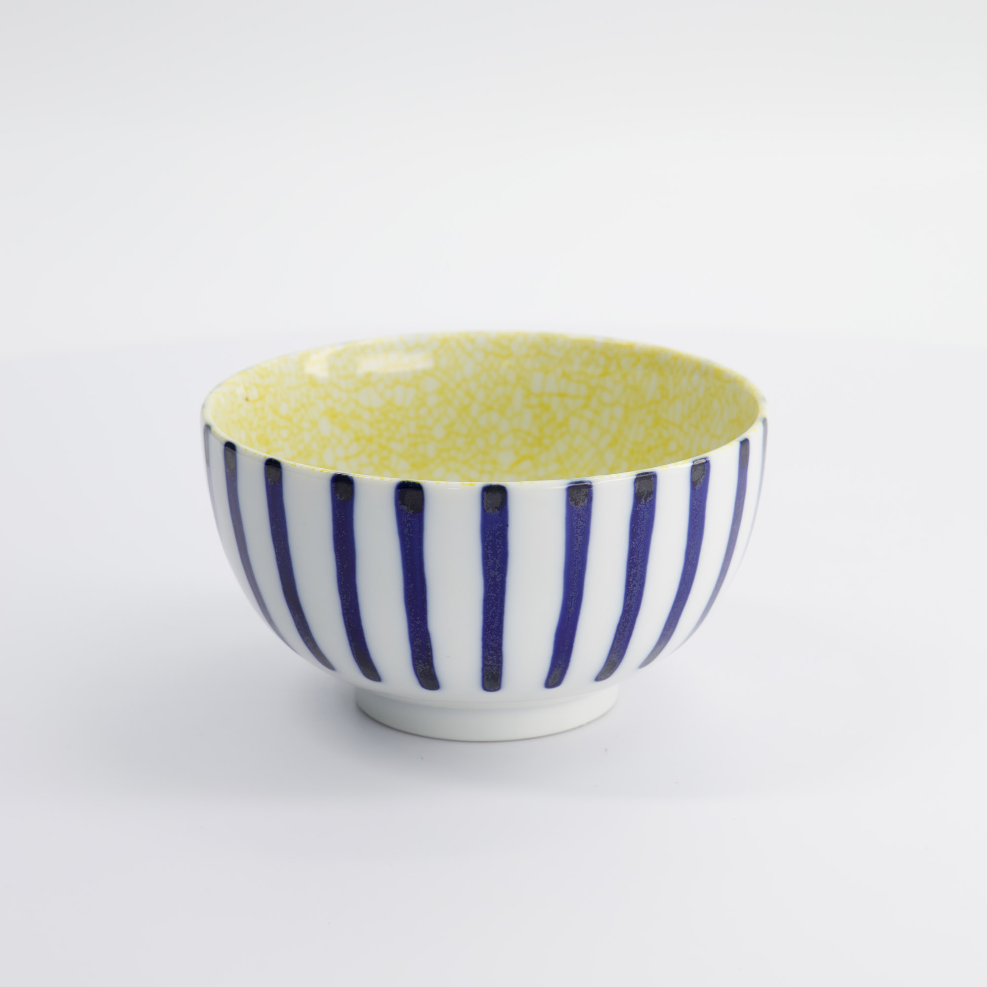 Mixed Bowls Okonomi Bowl Tokusa With Yellow Crackle 13x7.8cm 550ml Yw-7681/d  6/48 Gift