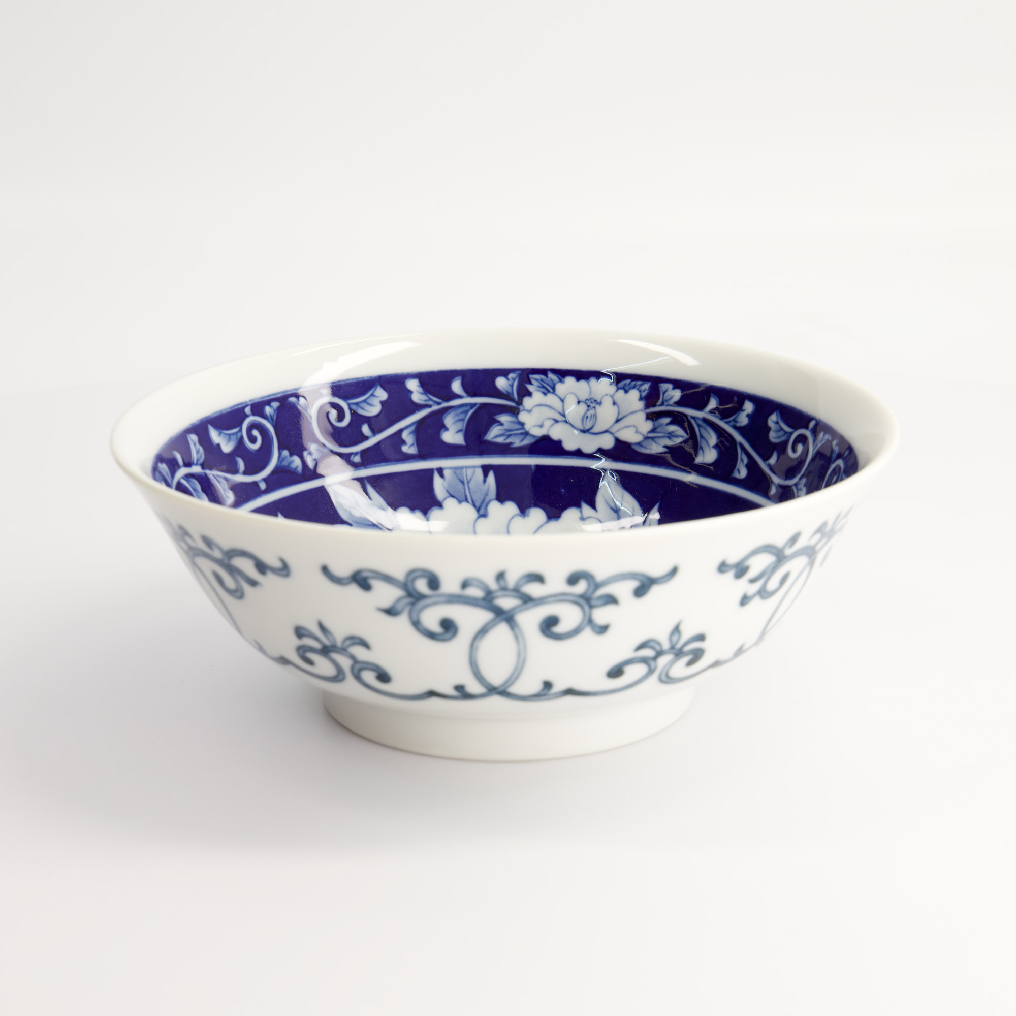 Mixed Bowls Ramen Bowl 19x7.5cm 1100ml Peony Th578/1  4/32 Gift