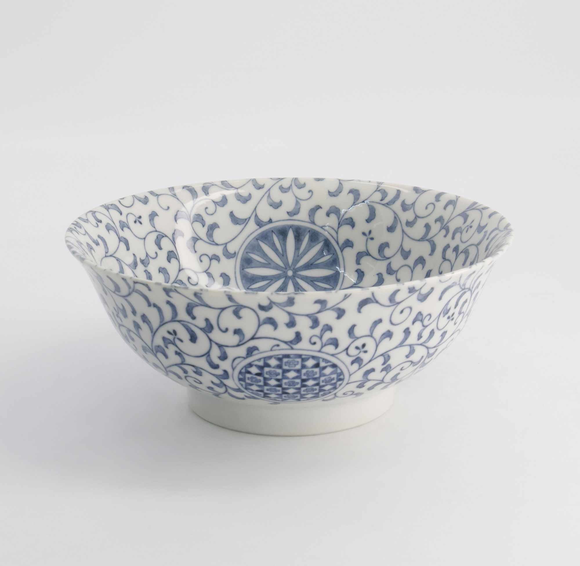 Mixed Bowls Ramen Bowl 21x8.7cm 1300ml Marumon-sarasa Blue 3/24 Gift