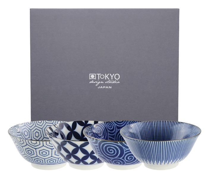 Mixed Bowls Tayo Bowl Giftbox 4pcs Kotobuki 13.5x7cm Hb-4401 Gift