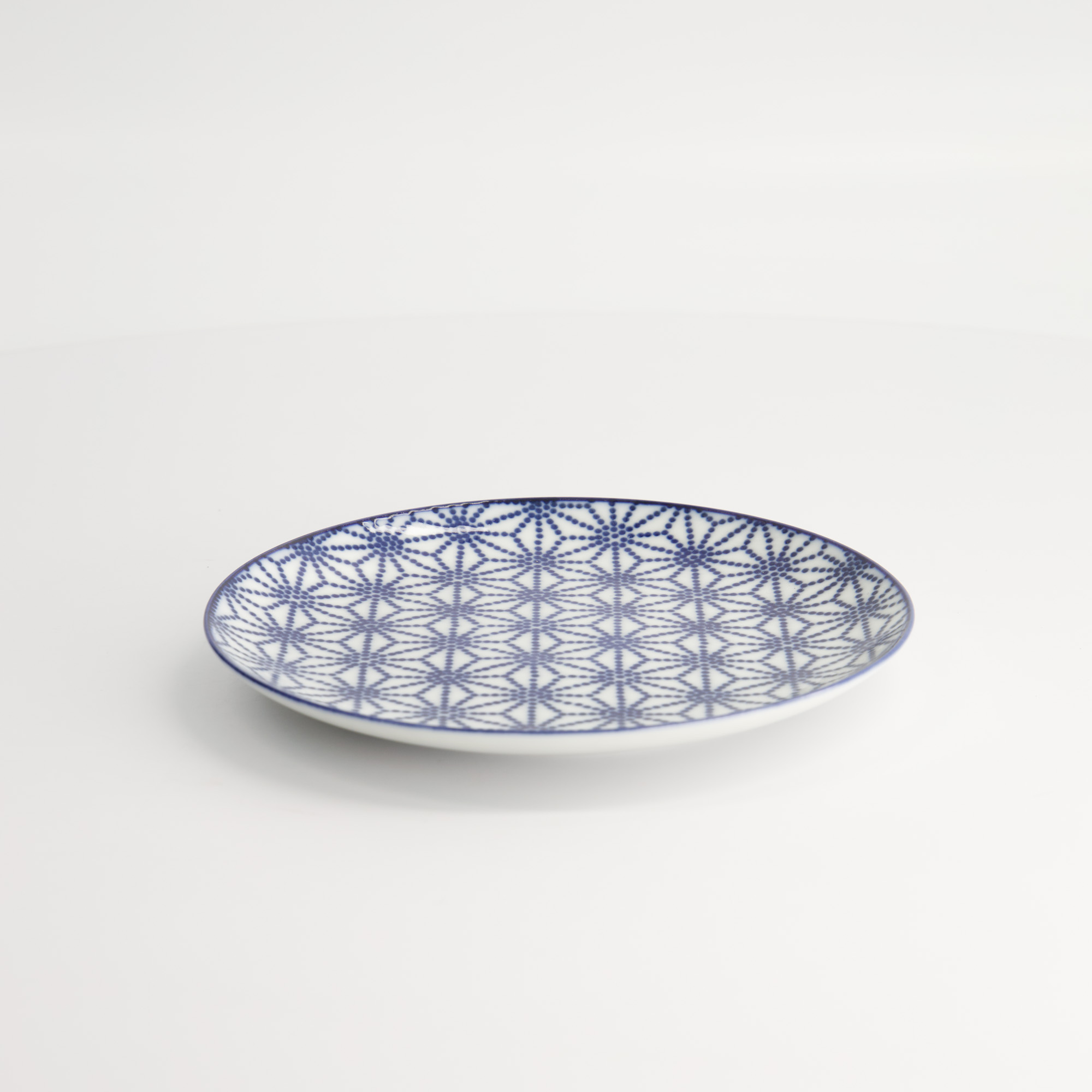 Nippon Blue Plate 16x2cm Star Tn-04/f 6/96 Gift