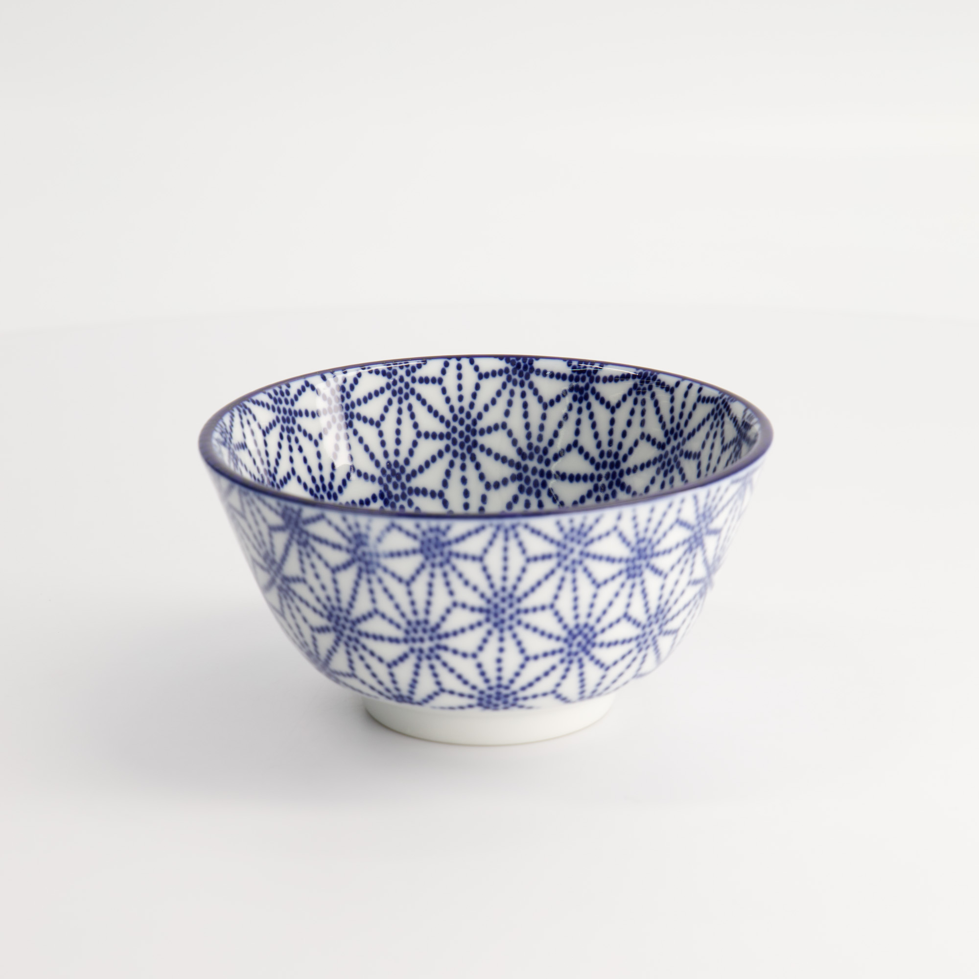 Nippon Blue Rice Bowl 12x6.4cm 300ml Star Tn-01/f 6/96 Gift