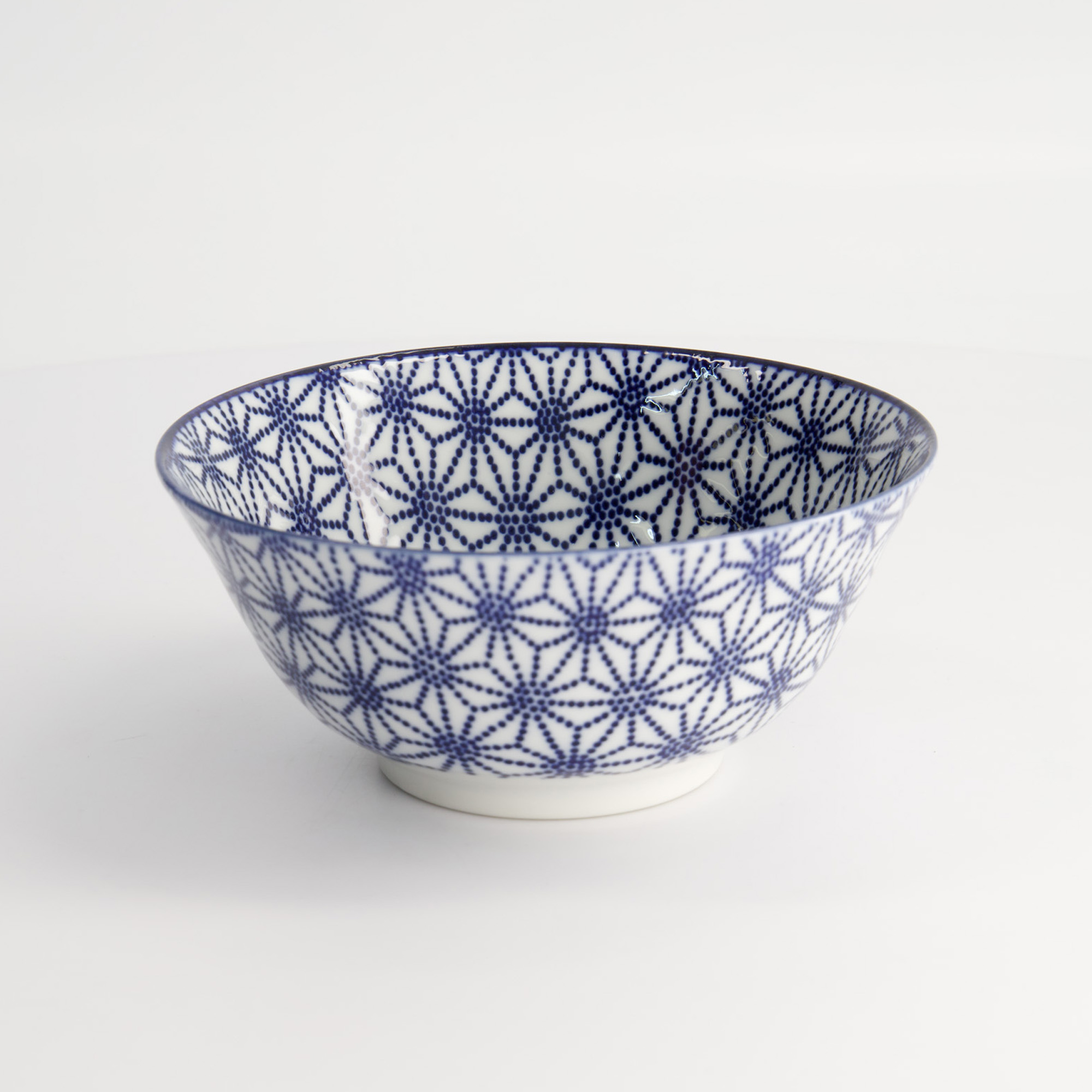 Nippon Blue Tayo Bowl 15.2x6.7cm 500ml Star Tn-02/f 6/48 Gift