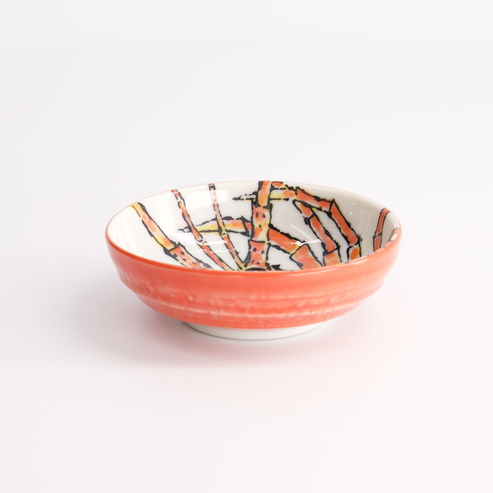 Seafood Dish 9.5x3cm 150ml Lobster Red Hb-9933/a 17774 12/192 Gift