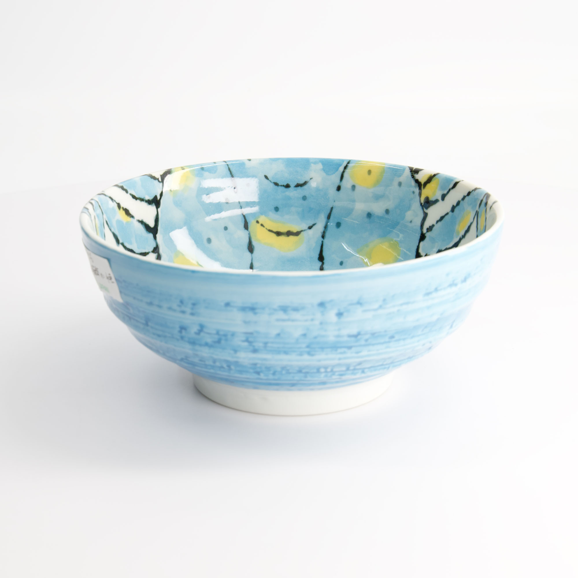 Seafood Ramen Bowl 18.5x8.2cm 1200ml Crab Light Blue Gift