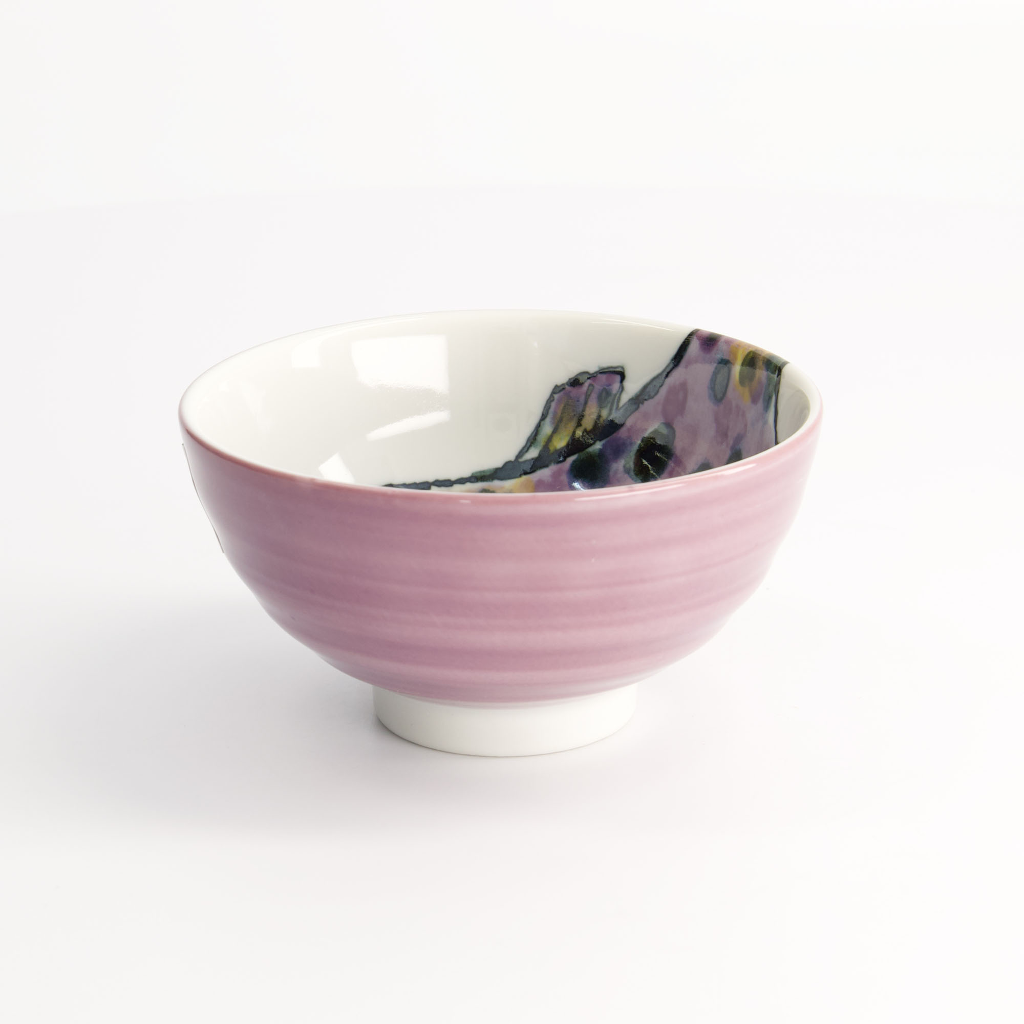 Seafood Rice Bowl 11.2x6.2cm 300ml Blowfish Fugu Purple 18882 6/96 Gift