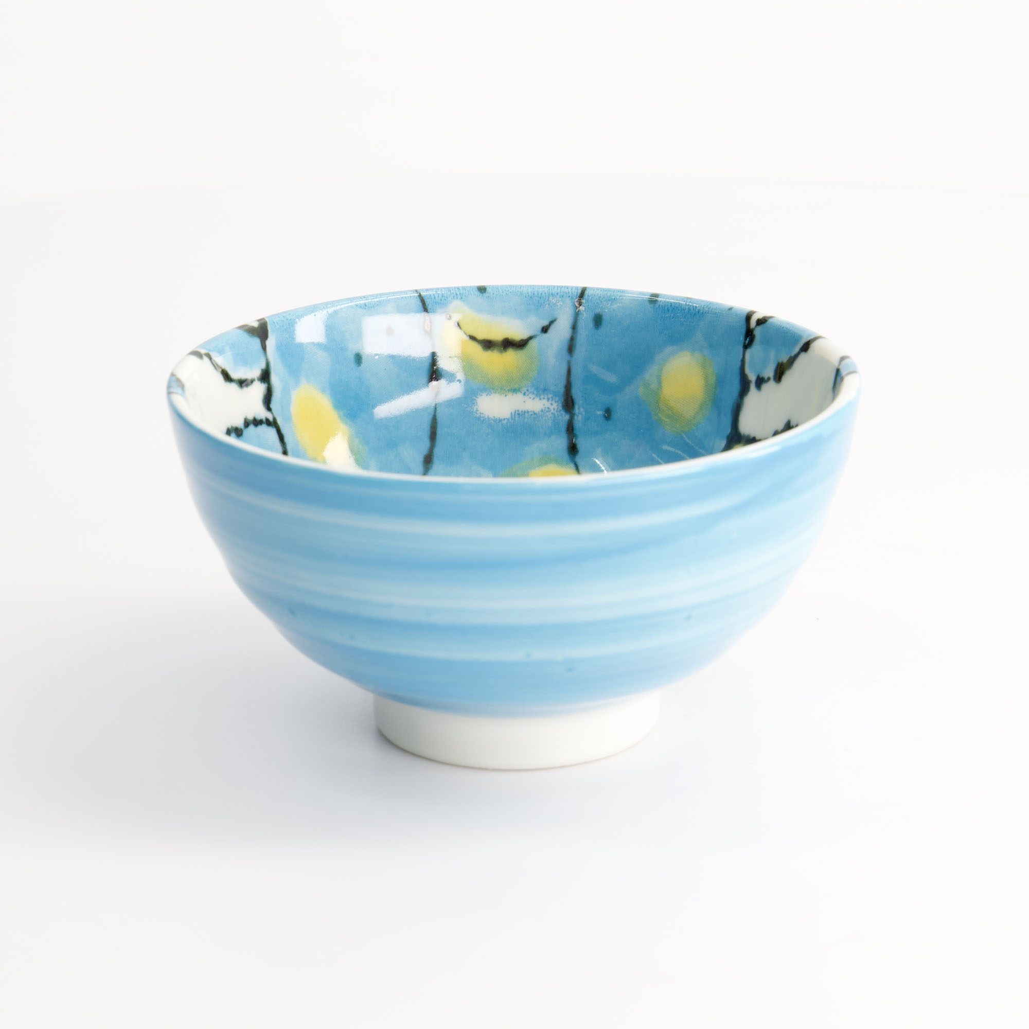 Seafood Rice Bowl 11.2x6.2cm 300ml Crab Light Blue Gift