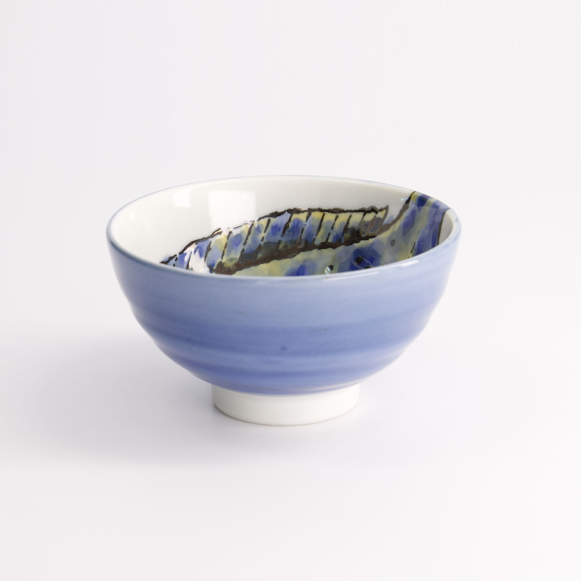 Seafood Rice Bowl 11.2x6.2cm 300ml Sole Blue Gift