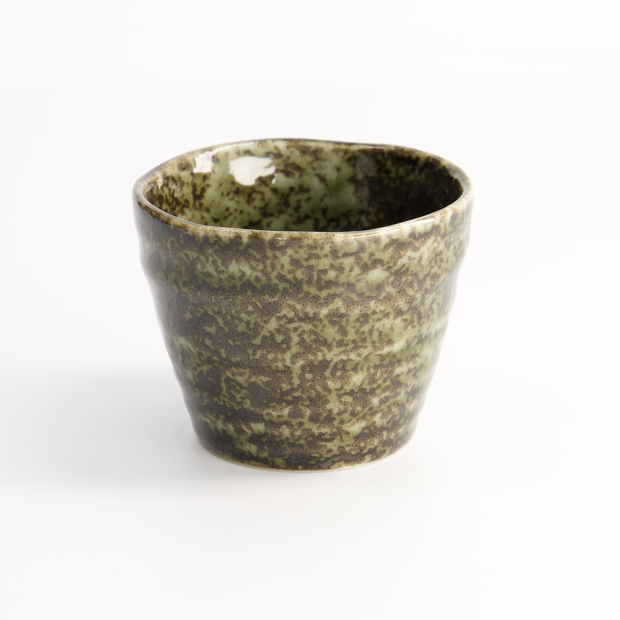 Shinryoku Green Soba Cup 8.6x6.9cm 210ml Yw-5583/g 6/72 Gift