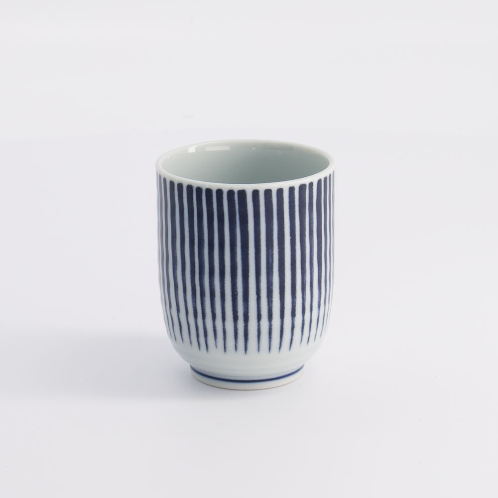 Tea Cup 6.5x7.5cm 160ml Blue/white Yw-120620/a  10/120 Gift