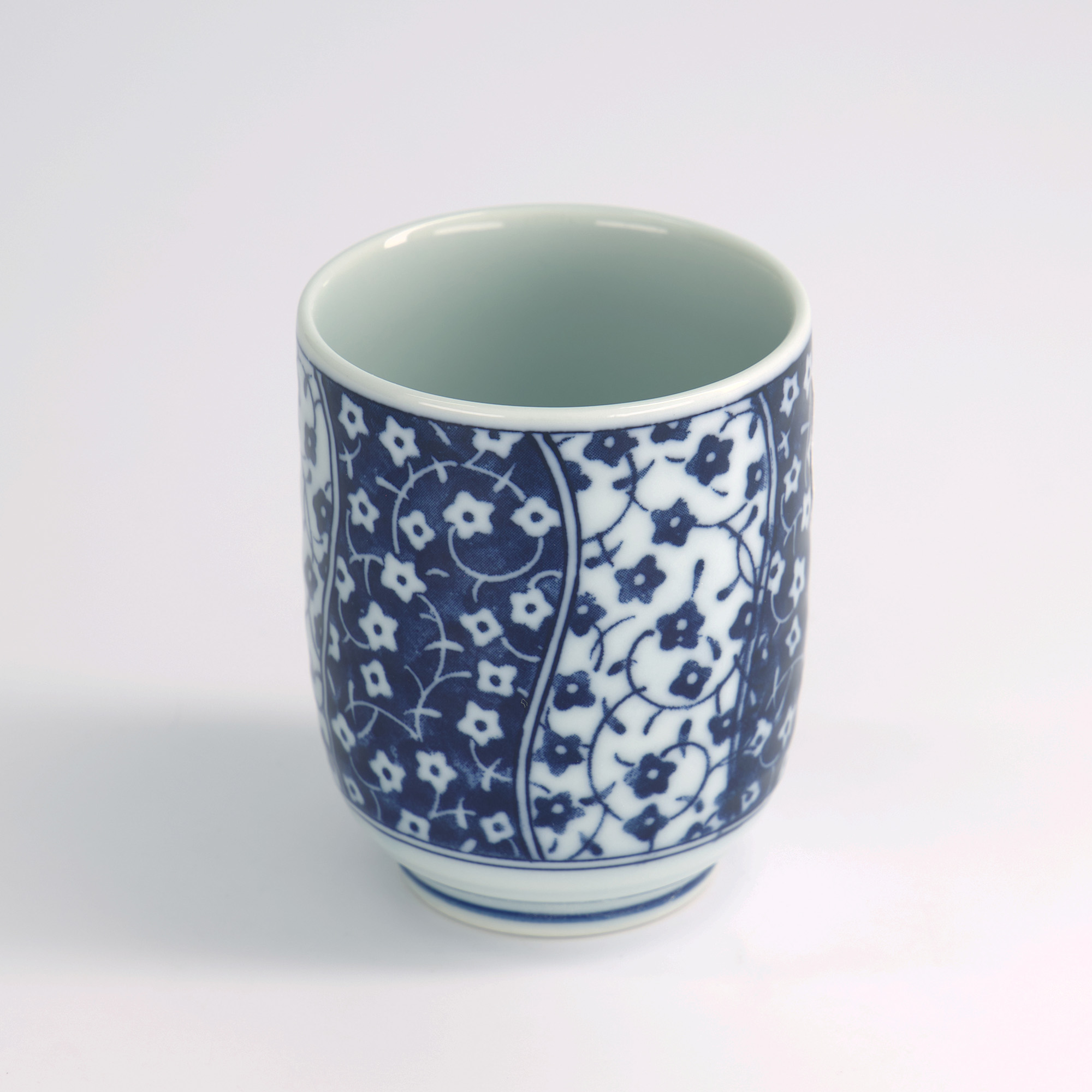 Tea Cup 6.5x7.5cm 160ml Blue/white Yw-17726/d 10/120 Gift