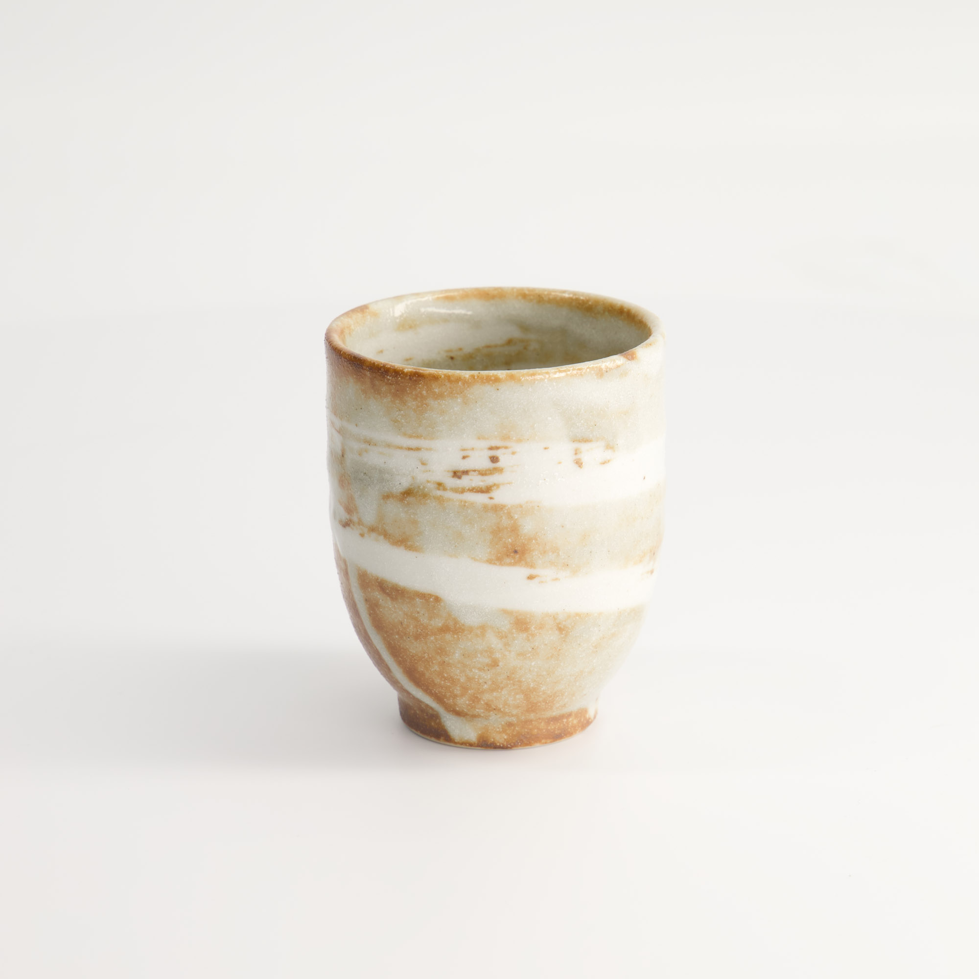 Tea Cup 7x8.4cm 200ml Yunomi Shino 10/100 Gift