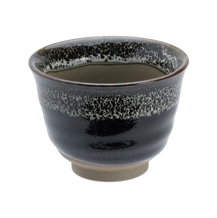 Tea Cup 8x6cm 150ml Yuzu Black Gift