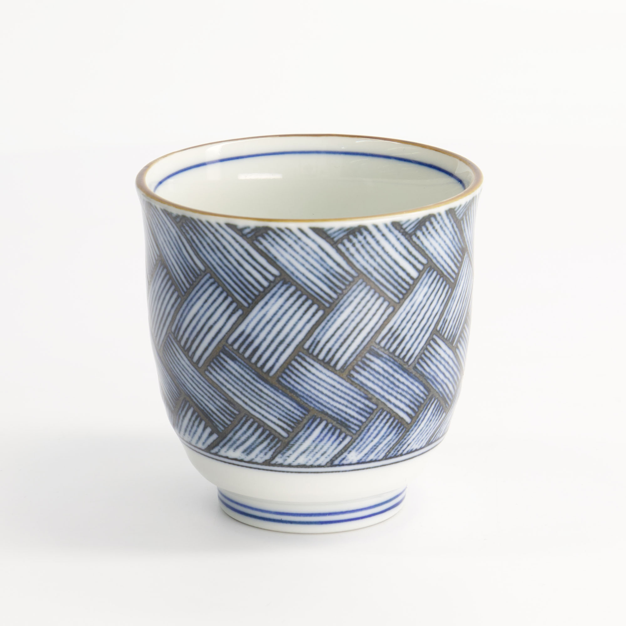 Tea Cup 8x7.9cm Blue/white Yw-7027/a 10/120 Gift