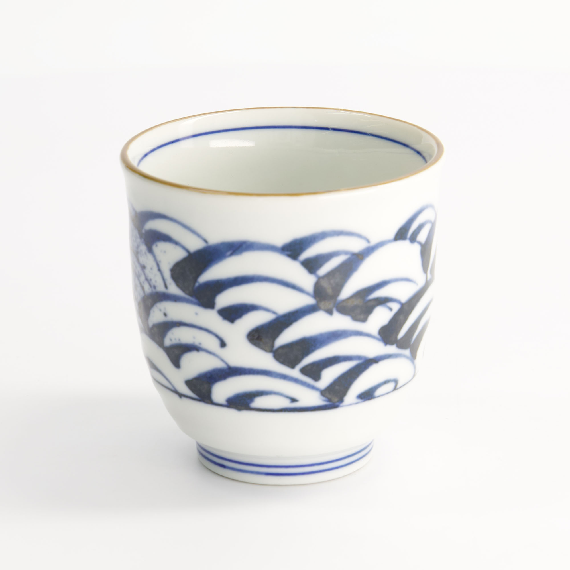 Tea Cup 8x7.9cm Blue/white Yw-7027/b 10/120 Gift