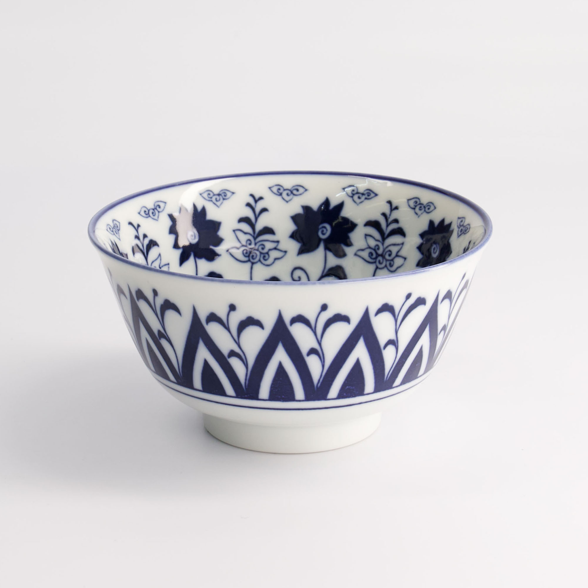 Tokyo Blue Botan Mixed Bowls 12.8x6.5cm 400ml  40-230404 Hb-1 6/48 Gift