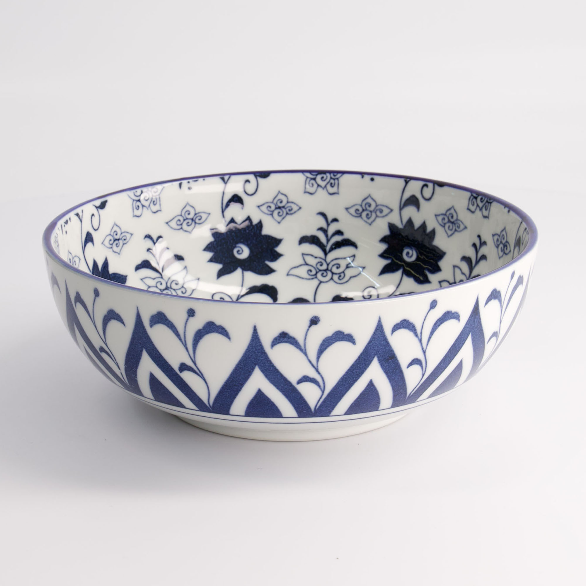 Tokyo Blue Botan Mixed Bowls 20x7.2cm 40-230404 Hb-4 4/32 Gift