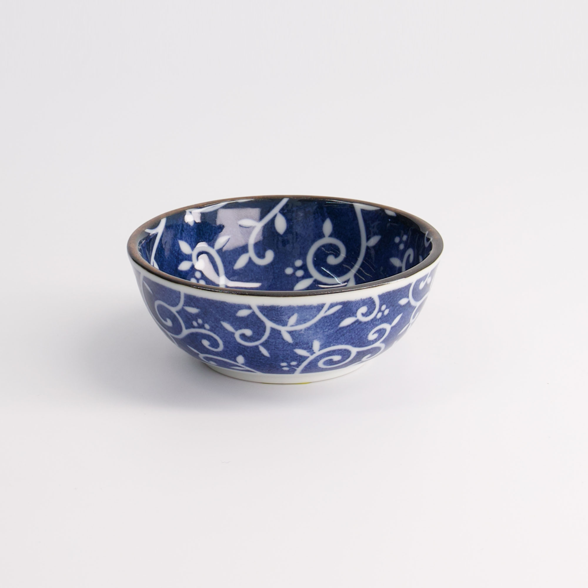 Tokyo Blue Karakusa Dish 9x3.5cm Hb-15 Gift