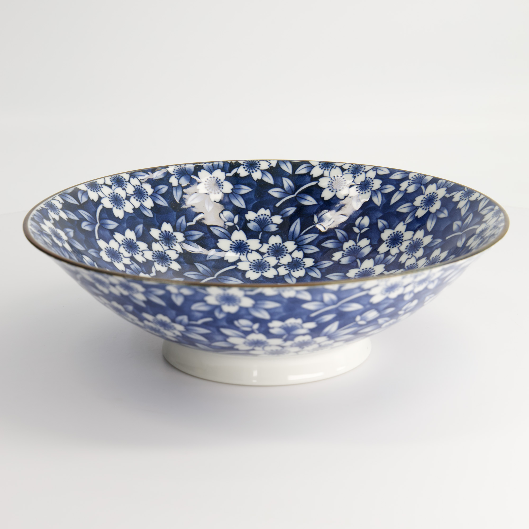 Tokyo Blue Mixed Bowls Ramen 25.4x7.8cm 1600ml Sakura 3/18 Gift