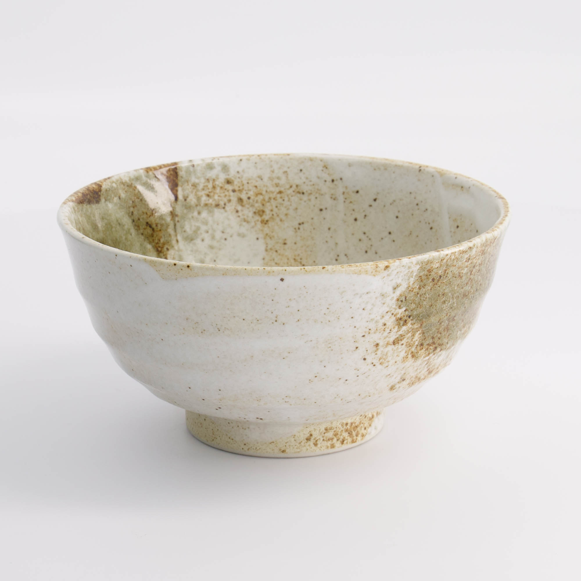 Yukishino Tayo Bowl 17x9cm 900ml Br/wh 21419 4/32 Gift